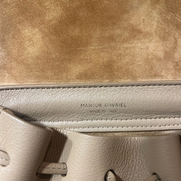 Mansur Gavriel Women Mini Soft Lady Bag In Sand - Picture 6 of 10